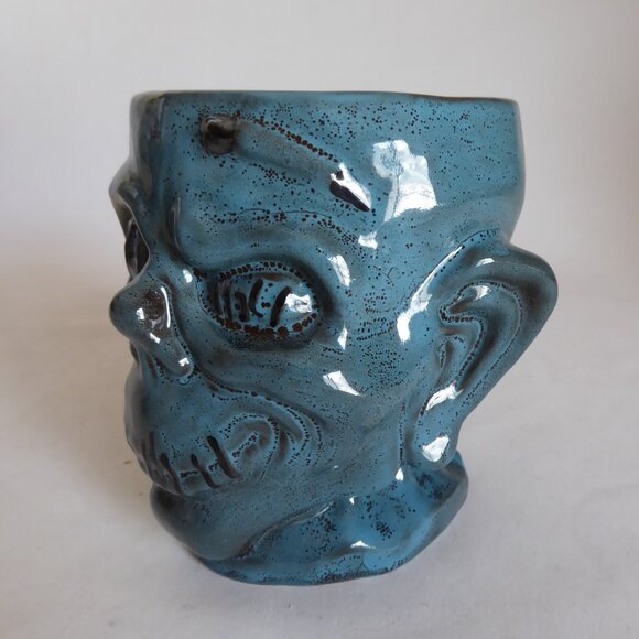 NEW 2012 1ST ED DISNEY TRADER SAM’S ENCHANTED BAR SHRUNKEN ZOMBIE HEAD TIKI MUG - Picture 10 of 14